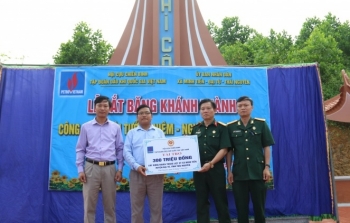 Hội CCB Tập đoàn khánh thành “Nghĩa trang liệt sĩ” tại Thái Nguyên
