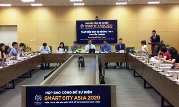 Hơn 200 gian hàng tham gia triển lãm quốc tế về đô thị thông minh châu Á 2020