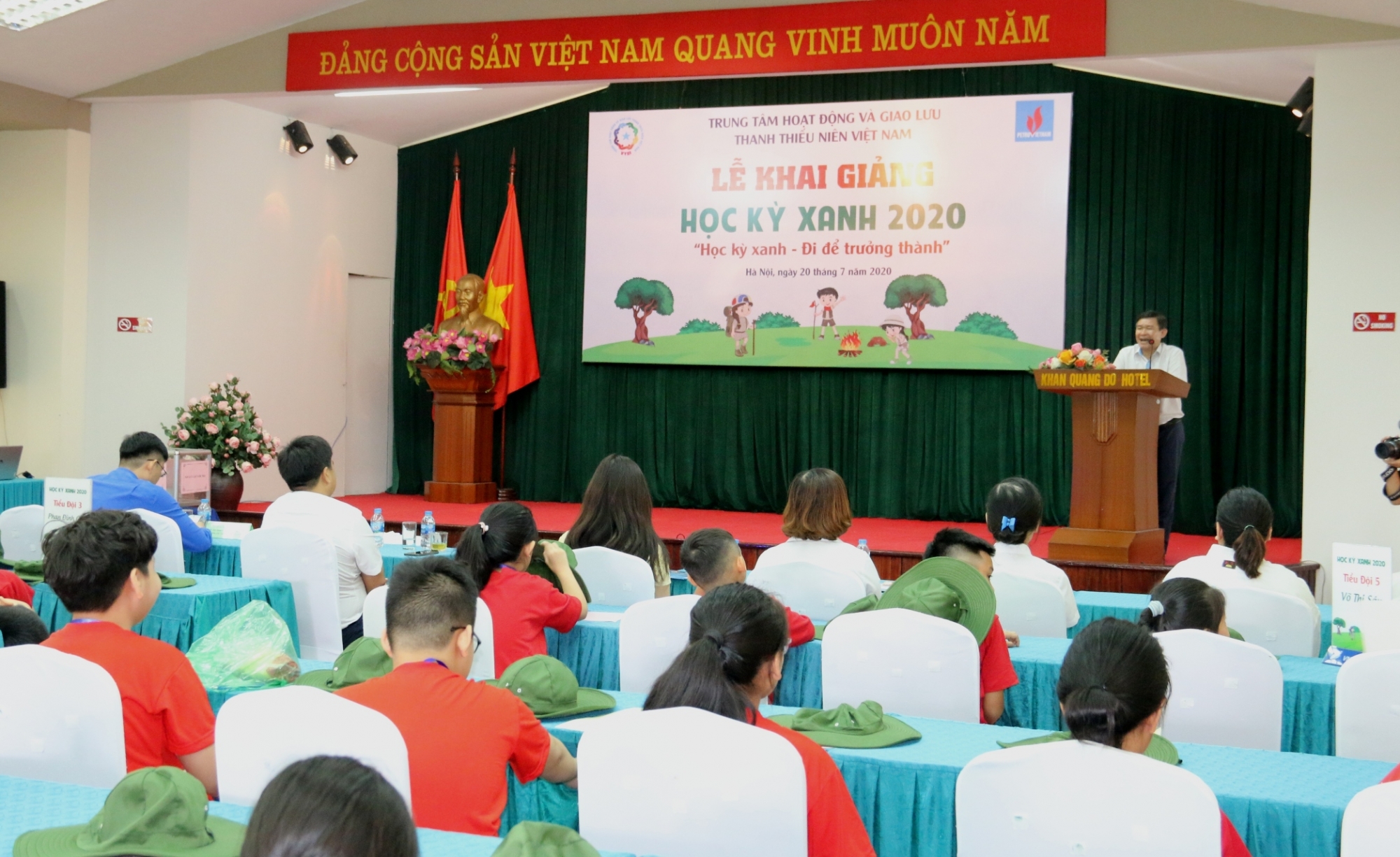 Đoàn Thanh niên Cơ quan Tập đoàn tổ chức Lễ khai giảng “Học kỳ xanh 2020” doan thanh nien co quan tap doan to chuc le khai giang hoc ky xanh 2020