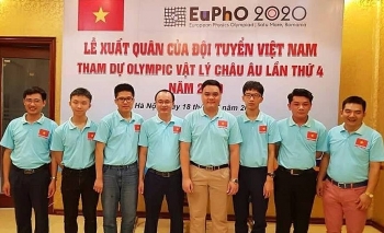 Việt Nam giành huy chương Vàng Olympic Vật lý châu Âu 2020