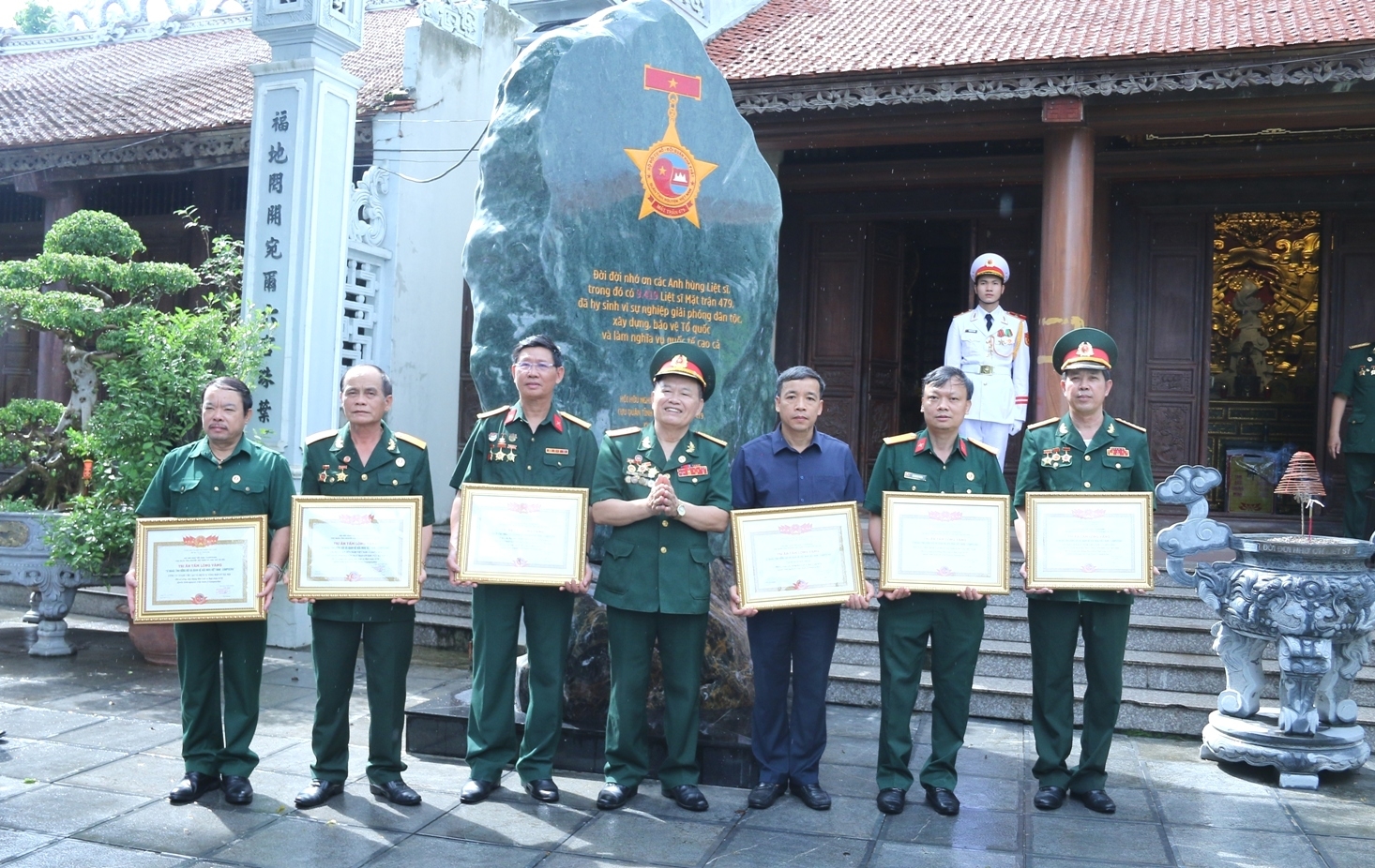 Khánh thành công trình “Bia Liệt sĩ Mặt trận 479”