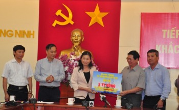 PVN hỗ trợ tỉnh Quảng Ninh và TKV 5 tỷ đồng