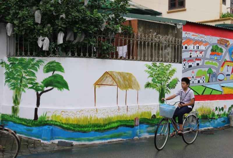 doc dao con duong bich hoa o lang que ha noi