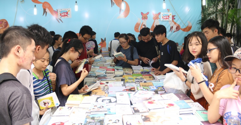 Hội chợ sách Quốc tế 2017: Thu hút độc giả yêu sách