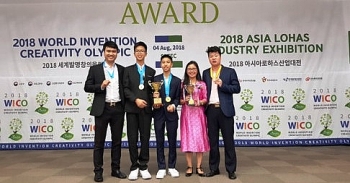 Học sinh Việt Nam giành giải cao tại Olympic Phát minh và Sáng chế Thế giới