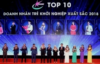 Vinh danh 10 Doanh nhân trẻ khởi nghiệp xuất sắc 2018