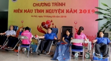 phat dong hien mau tinh nguyen trong khoi truong hoc nam hoc 2019 2020