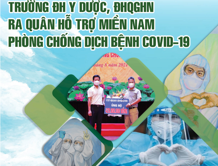 Thầy trò Trường ĐH Y Dược - ĐH Quốc gia Hà Nội hỗ trợ phòng, chống dịch Covid-19 tại Đồng Tháp