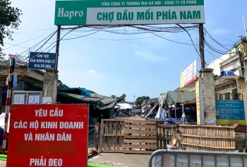 Từ 0h ngày 20/8, Hà Nội mở cửa hoạt động trở lại chợ đầu mối phía Nam