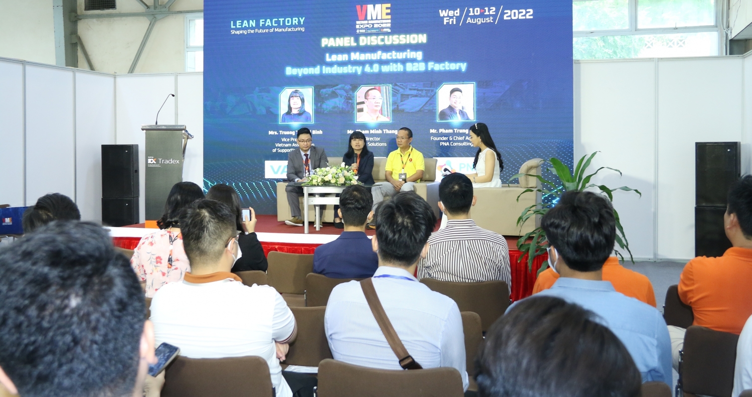 Trưng bày máy móc hiện đại, thiết bị thông minh tại VME 2022 Trưng bày máy móc hiện đại, thiết bị thông minh tại VME 2022