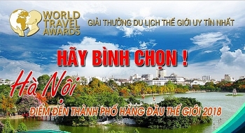 Bình chọn Hà Nội là “Điểm đến thành phố hàng đầu thế giới 2018”