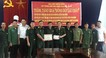 Hội CCB Tập đoàn trao nhà “Nghĩa tình đồng đội” tại tỉnh Bình Định, Lai Châu