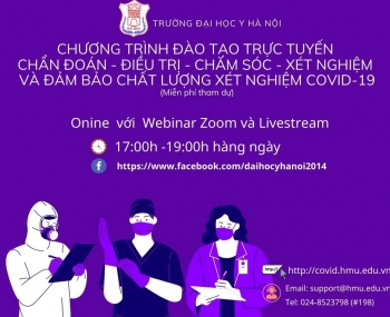 Đại học Y Hà Nội đào tạo khẩn cấp về chẩn đoán, điều trị, chăm sóc người bệnh Covid-19