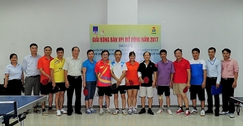 VPI khai mạc Giải bóng bàn và tennis mở rộng năm 2017