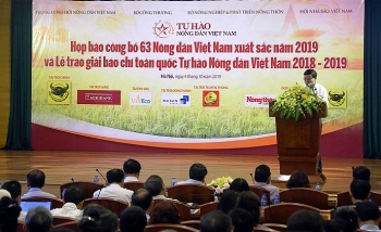 Tôn vinh 63 nông dân Việt Nam xuất sắc năm 2019