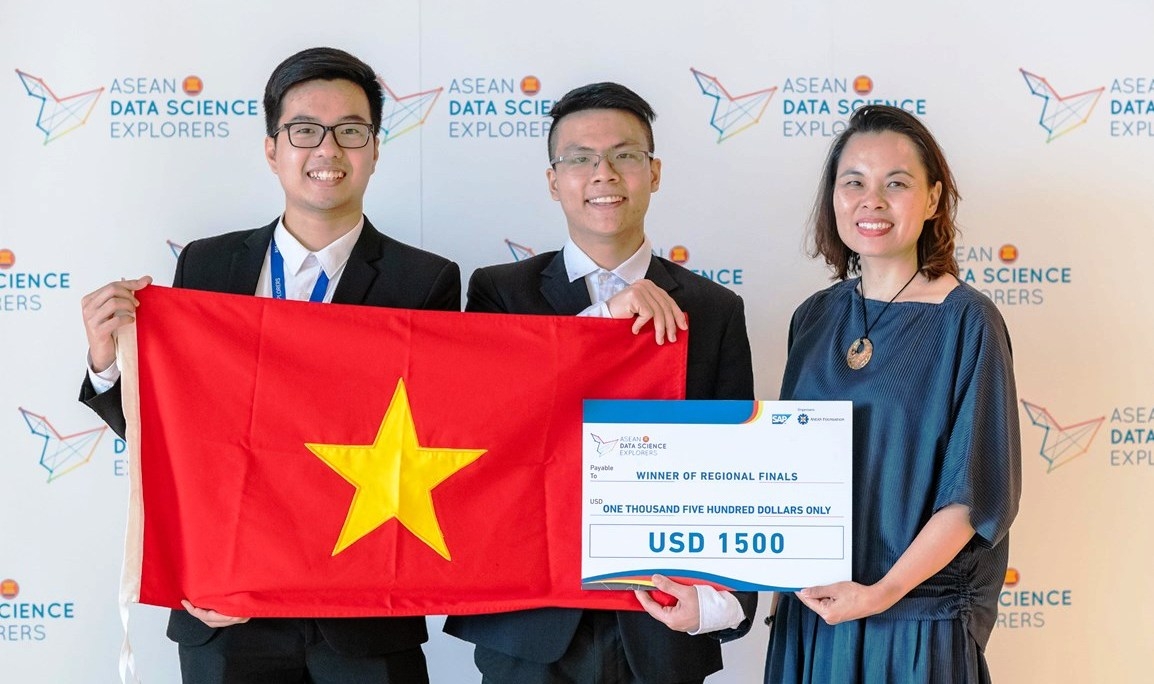 Sinh viên Việt Nam giành giải Nhất cuộc thi Khám phá Khoa học số ASEAN 2019