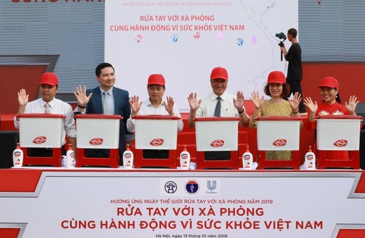 Rửa tay với xà phòng - Cùng hành động vì sức khỏe Việt Nam