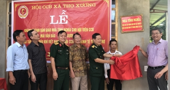 Hội CCB Tập đoàn trao nhà “Nghĩa tình đồng đội” tại tỉnh Thanh Hóa