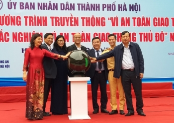 Phát động chương trình "Vì an toàn giao thông Thủ đô" năm 2020