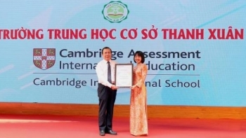 Hà Nội: Trường THCS công lập đầu tiên gia nhập thành viên Cambridge