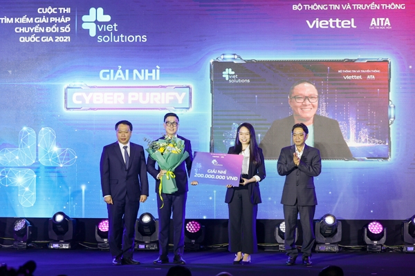 Giải pháp thuộc lĩnh vực Tài chính - Ngân hàng giành giải Nhất cuộc thi Viet Solutions 2021