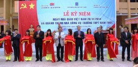 Vietsovpetro khánh thành nhà công vụ tại Nam Định