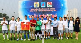 Bế mạc Giải bóng đá Cơ quan Tập đoàn Dầu khí Việt Nam 2014