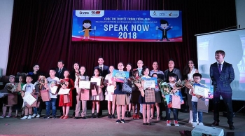“Speak Now 2018” - Sân chơi lý thú cho trẻ em Việt Nam
