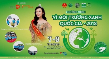 Nhiều hoạt động “Vì Môi trường xanh quốc gia 2018”