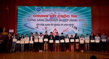 Sinh viên khoa Dầu khí giành giải Nhất cuộc thi ‘Ý tưởng sáng tạo khởi nghiệp HUMG 2018’