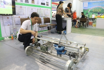 Trưng bày sản phẩm công nghệ Nông - Lâm - Ngư nghiệp tiên tiến tại Vietnam Growtech 2018