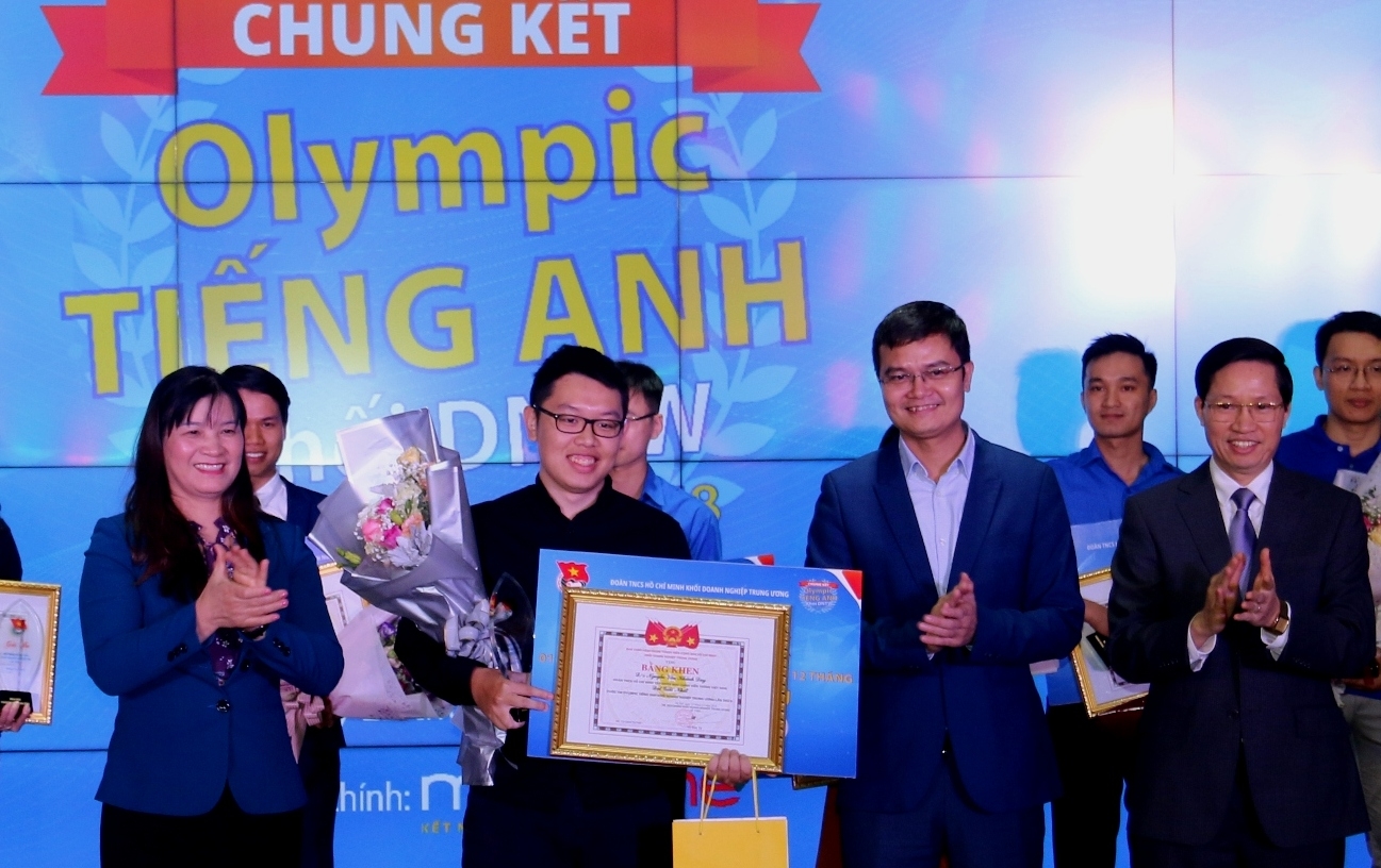 soi noi cuoc thi olympic tieng anh khoi doanh nghiep trung uong nam 2018