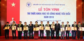 Vinh danh 112 trí thức khoa học và công nghệ tiêu biểu năm 2019