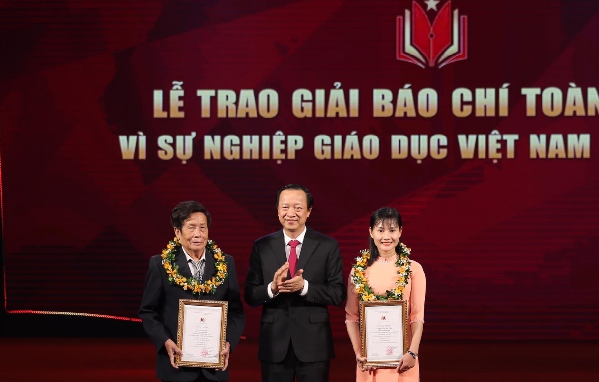 50 tác phẩm nhận giải báo chí “Vì sự nghiệp giáo dục Việt Nam