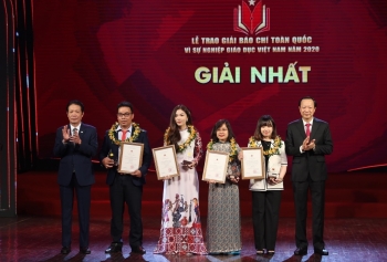 50 tác phẩm nhận giải báo chí “Vì sự nghiệp giáo dục Việt Nam" năm 2020