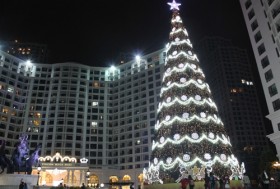 Chiêm ngưỡng “Cây thông Noel cao nhất Việt Nam”