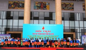 Tuổi trẻ PVN đạt giải hội trại "Dấu ấn thanh niên tình nguyện" Bắc Giang