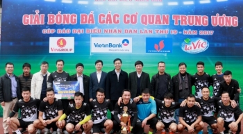 Đội bóng đá PVN vô địch Cup báo Đại biểu Nhân dân 2017