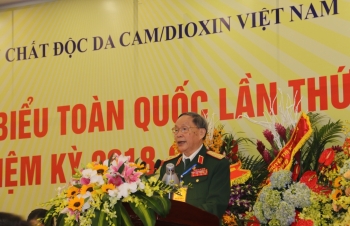 Thượng tướng Nguyễn Văn Rinh tái cử Chủ tịch Hội Nạn nhân chất độc da cam/dioxin nhiệm kỳ 2018-2023