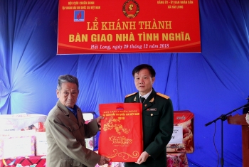Hội CCB Tập đoàn trao nhà “Nghĩa tình đồng đội” tại Hải Hậu, Nam Định