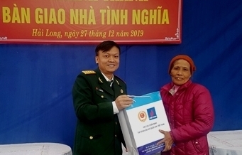 Hội CCB Tập đoàn trao nhà “Nghĩa tình đồng đội” cho gia đình liệt sĩ tại Nam Định