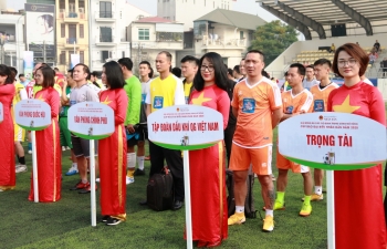 Đội bóng đá Petrovietnam tham gia Cup Báo Đại biểu Nhân dân năm 2020