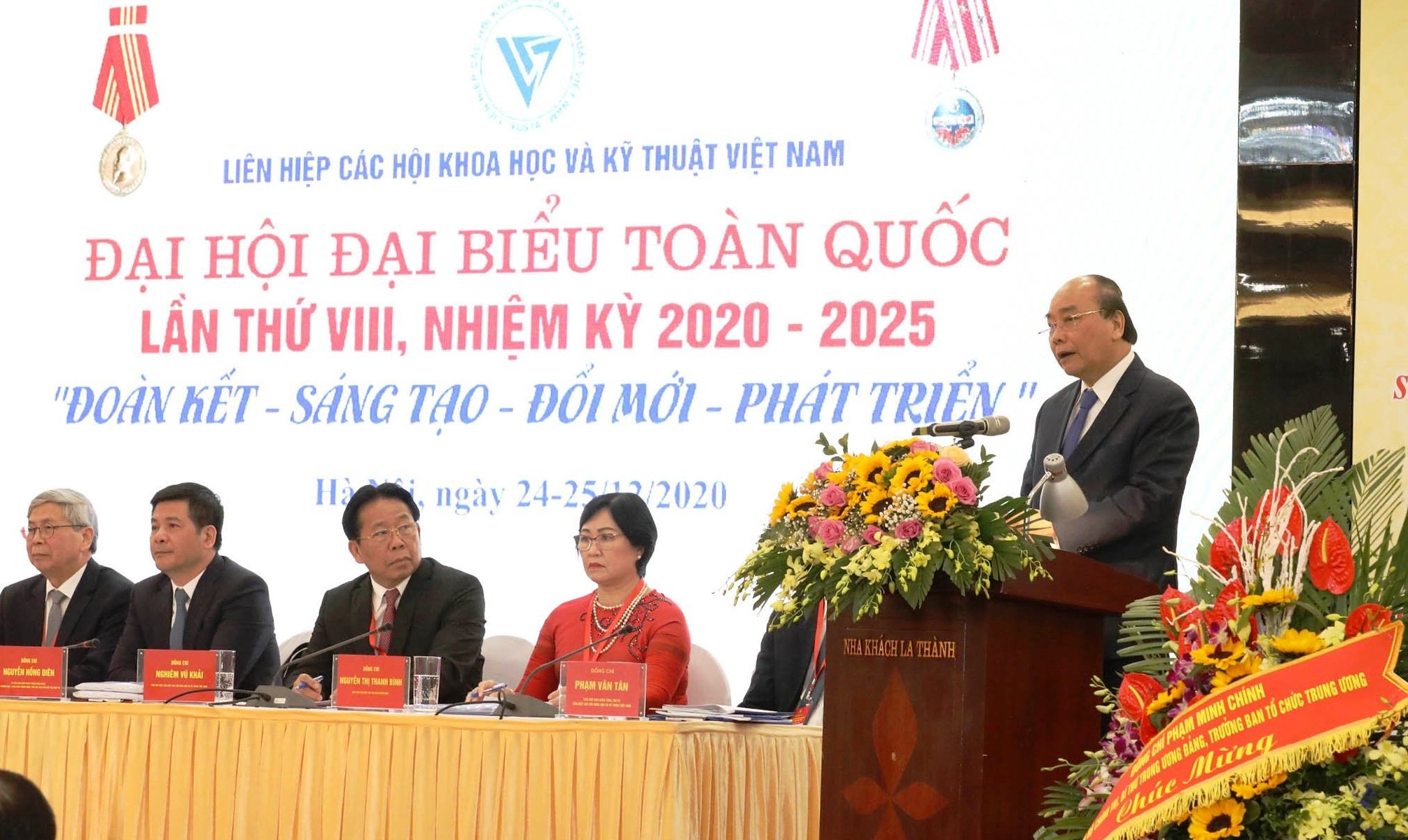 Đoàn đại biểu VPA tham dự Đại hội đại biểu toàn quốc Liên hiệp các Hội Khoa học Kỹ thuật Việt Nam lần thứ VIII, nhiệm kỳ 2020-2025