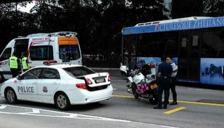 Singapore: Một phụ nữ Việt tử vong do rơi từ đường quốc lộ