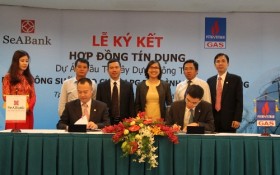 PV Gas - SeABank ký kết hợp đồng tín dụng "nâng công suất Kho chứa LPG Đình Vũ"