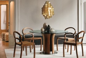 Những bộ bàn ăn điêu khắc hiện đại và ấn tượng