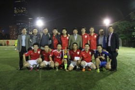 PV Power vô địch giải bóng đá VPI Tower Cup 2013