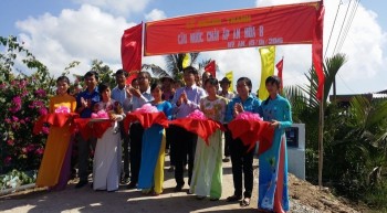 PVCFC khánh thành cầu giao thông nông thôn tại tỉnh Bến Tre