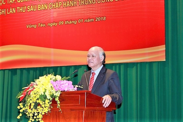 hoc tap quan triet va trien khai thuc hien nghi quyet trung uong 6 khoa xii