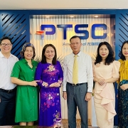 Lãnh đạo CĐ DKVN thăm và làm việc tại PTSC